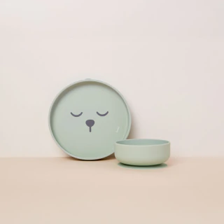 PRATINHO EM SILICONE COM VENTOSA GUMMY VERDE - foto 7