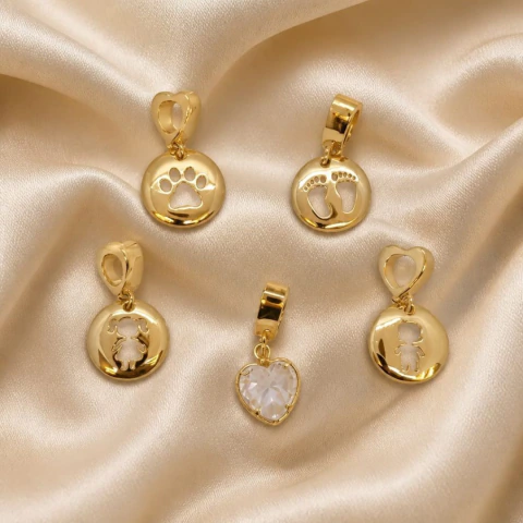 Berloques Banhada a Ouro 18K - comprar online