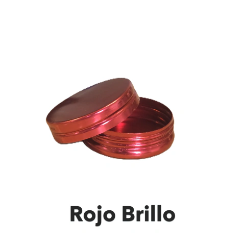 Envase de aluminio para velas de soja mayorista. Recipiente para velas y unguentos de aluminio de color anodizado. Insumo para velas aromaticas.