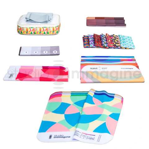 Combo Completo de Tecidos para Coloração Pessoal | Modelo Estampado (Combo Alunas)