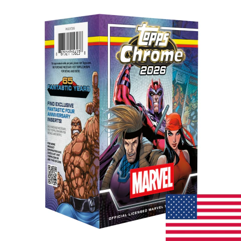 (ING) Marvel Comics Chrome - Value Box - Topps