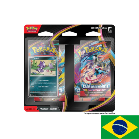 (PT-BR) Pokemon: Blister Quadrúplo - ME04 - Caos Ascendente: Toxel - Copag