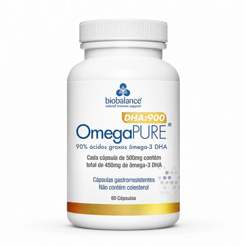 Ômega pure DHA: 900 - 60 cápsulas | Biobalance