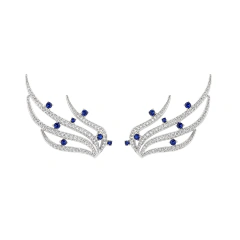 Brinco Astra Celeste · Zircônias