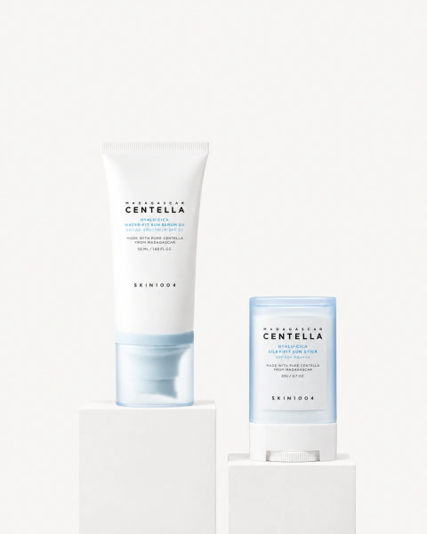 SPF ON REPEAT SKIN1004 - Kit de protector solar en crema y en barra