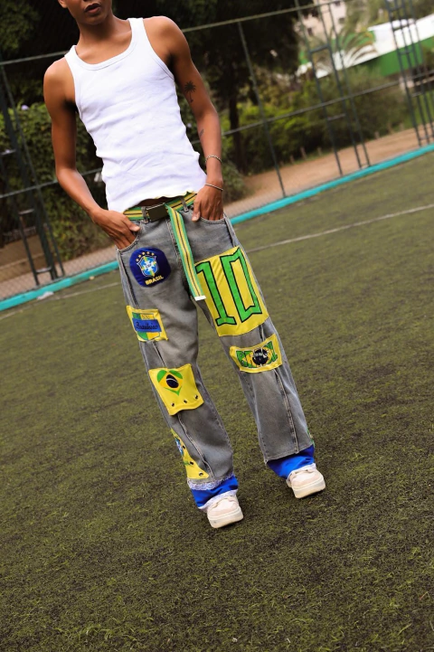 Calça jeans ''LUIZ HENRIQUE #20"