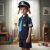 FANTASIA DETETIVE LABRADOR MASCULINO GB INFANTIL - comprar online