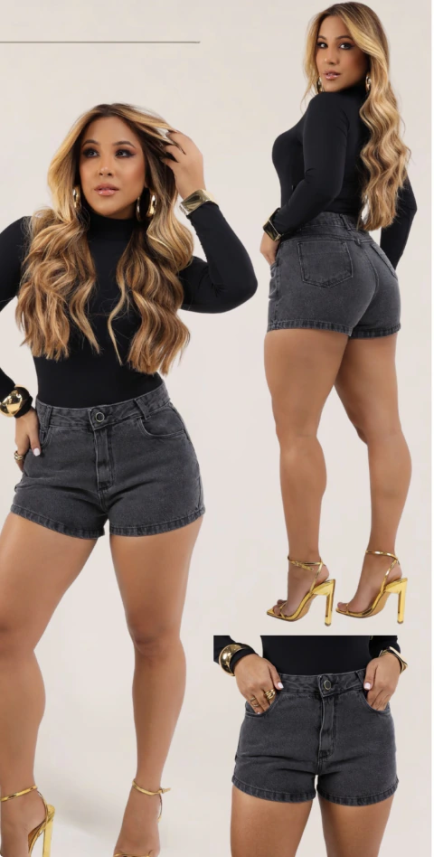 Short jeans sem Lycra REF. 0020
