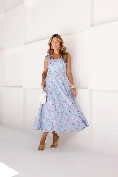Vestido Jessica Azul