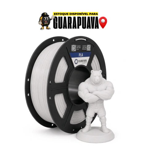 PLA PREMIUM - BRANCO - 1KG