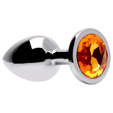 Plug Anal Metal Com Pedra G - loja online