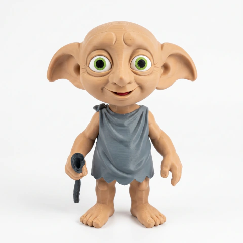 Estátua Action Figure Dobby Elfo Doméstico Harry Potter Chibi - 20cm