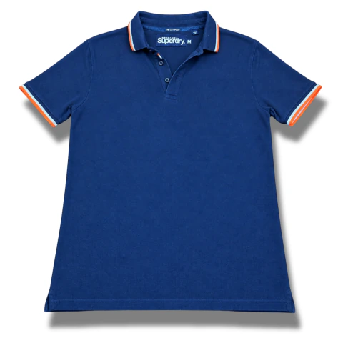 Camisa polo azul japonesa Superdry!