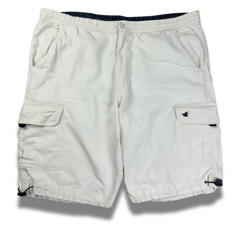 Brooksfield men's cream cargo shorts, plus size!