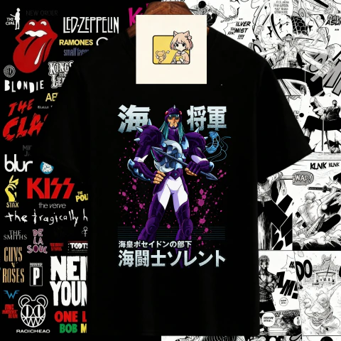 CAMISA Thor de Phecda OS CAVALEIROS DO ZODIACO