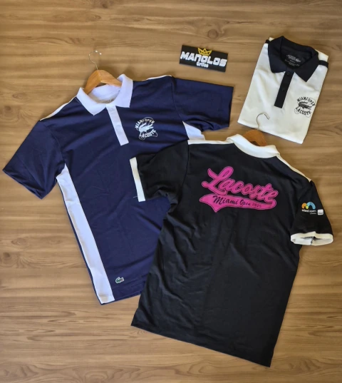 Camisa Gola Polo Lacoste Miami Open
