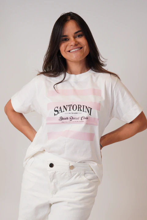 T-shirts Santorine
