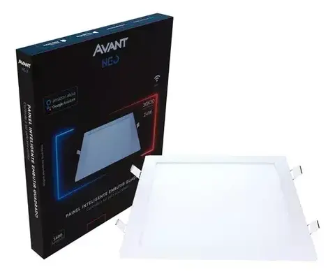PAINEL NEO QUAD EMB 18W 2700K - 6500K