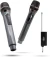 MICROFONE KARAOKE S/ FIO BYZ D-MB-52 KIT 2 UNIDADES
