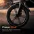 BICICLETA BIKE ELETRICA TOMATE UFO-V30 750W ARO 20x4.0 IPX5 ATÉ 55KM E CARGA 150kg - FRADE Store
