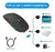 MOUSE S/ FIO WIFI USB 2.4GHz E BLUETOOTH RECARREGAVÉL 9H | AG-690 | A6015 - comprar online