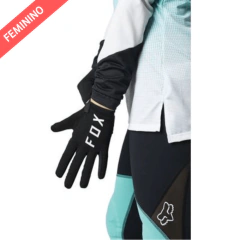 Luva Feminina Fox Ranger Gel Preto