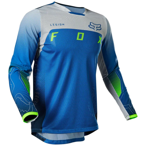 Camisa MX Fox Legion Air Scanz Azul