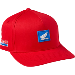 Boné Fox Honda Wing FF Hat Vermelho