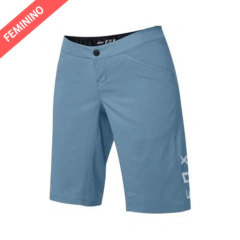 Bermuda Feminina Bike Fox Ranger Azul
