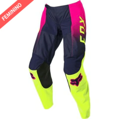 Calça Feminina MX Fox 180 Voke Amarelo Flúor