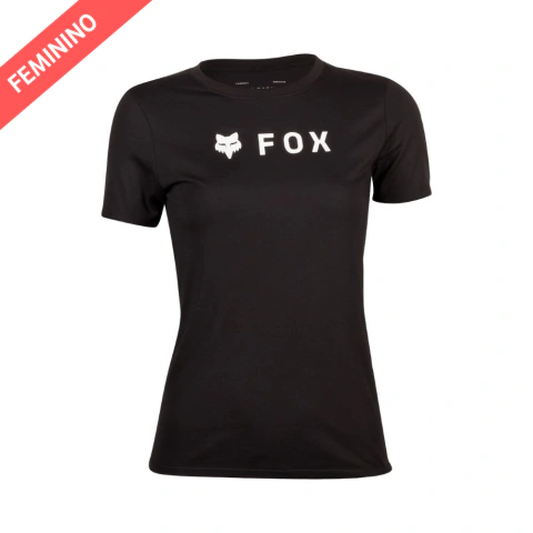 Camiseta Feminina Fox Absolute Tech Preta