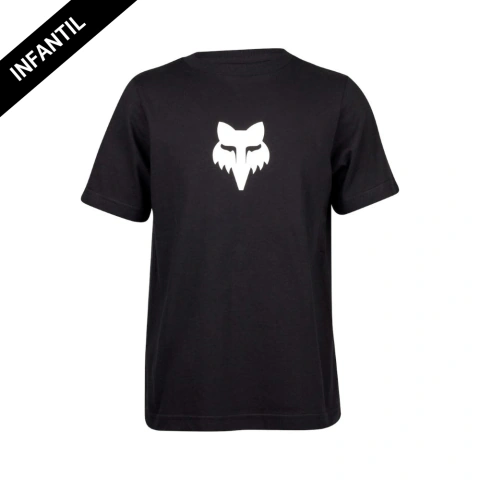 Camiseta Infantil Fox Legacy Preta