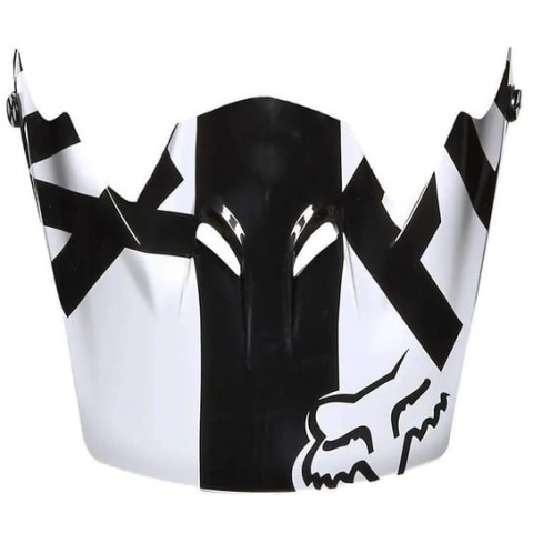 Pala Bike Fox Rampage Race Visors Blk/White