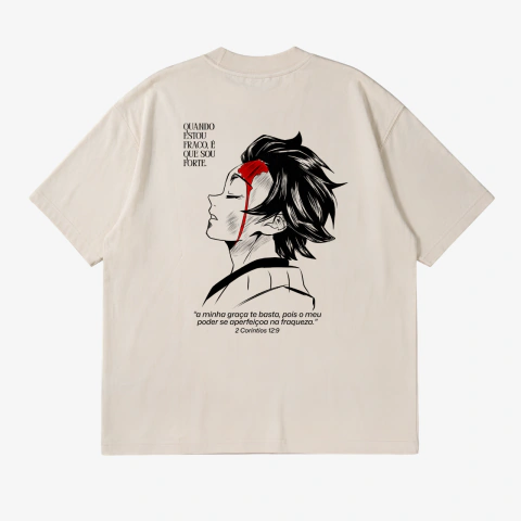 Oversized | 2 CORÍNTIOS 12:9 - TANJIRO - comprar online