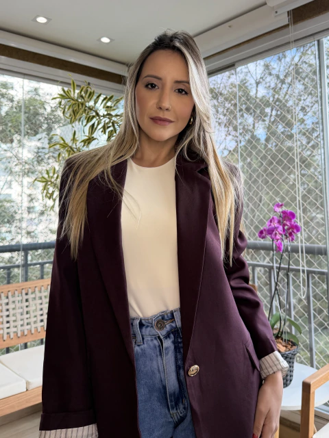 Blazer oversized - comprar online