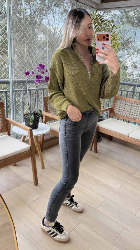 Jeans Skinny Grafite - comprar online