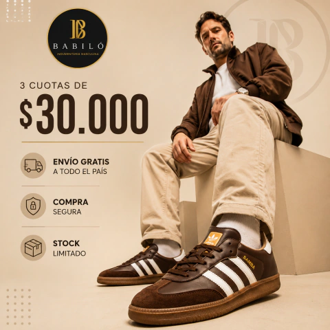 Babiló Heritage Brown – Zapatillas Urbanas Premium de Cuero Marrón