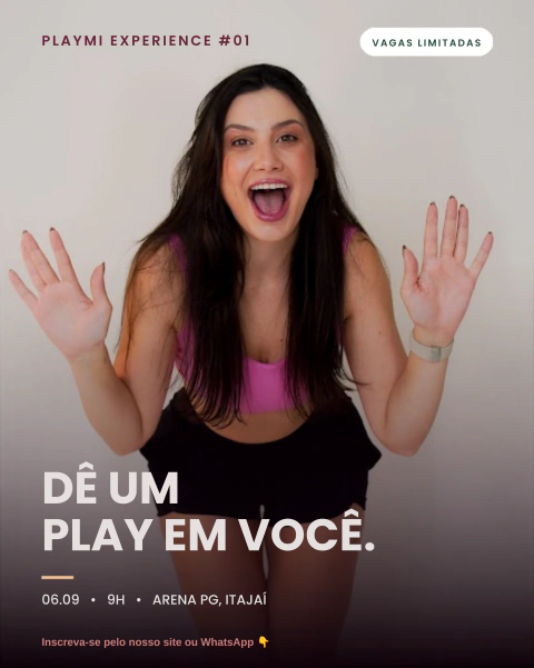 Ingresso PLAYMI EXPERIENCE + Camiseta Oficial