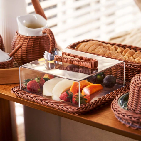 Porta Frutas Trama Terracota - comprar online