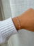 Pulseira de Bolinhas com Pérolas Dourado