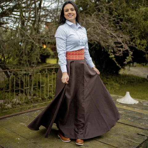 Saia de Prenda Oxford
