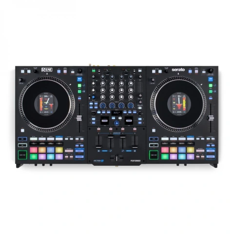 Controlador DJ Motorizado Rane Performer 4 Canales con Serato DJ Pro y Stems