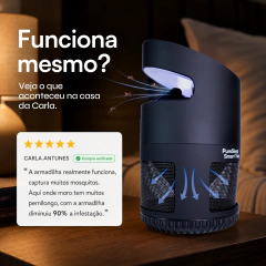 Kit 3x Pure Sleep Smart Trap Armadilha Inteligente para Mosquitos Eletrônica UV - Zezzi - Zezzi - Tecnologia que Cuida