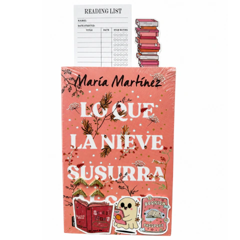 Lo que la nieve susurra al caer - María Martínez