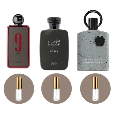 Combo 3 decant Elite Masculina 5/10ml cada
