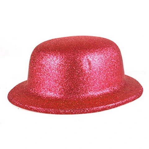 Chapéu Coquinho Gliter Vermelho