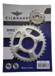 KIT DE TRANSMISION CORONA Y PIÑON CILBRAKE PARA HONDA DAX 70cc 35T/15Z
