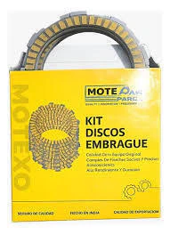 DISCO DE EMBRAGUE MOTEXO INDIO CALIDAD ORIGINAL PARA TVS R.T.R 160cc