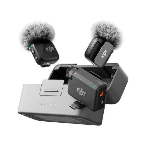 Micrófono Inalámbrico DJI Mic Mini (2TX + 1RX) + Estuche Carga - comprar online