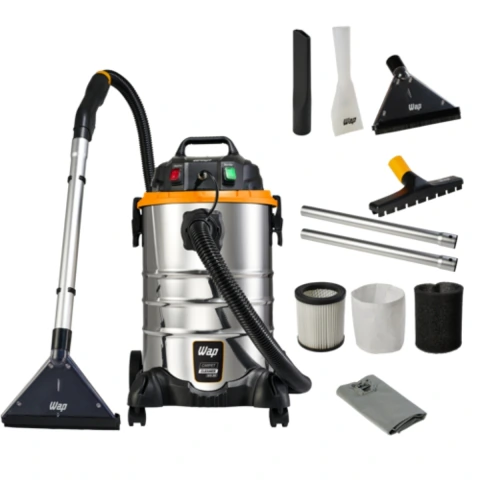 Extratora de Sujeira WAP Carpet Cleaner PRO 30 1600W de Potência e Filtro HEPA 127V